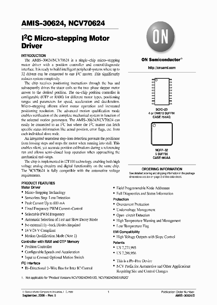 AMIS-30624_8589060.PDF Datasheet