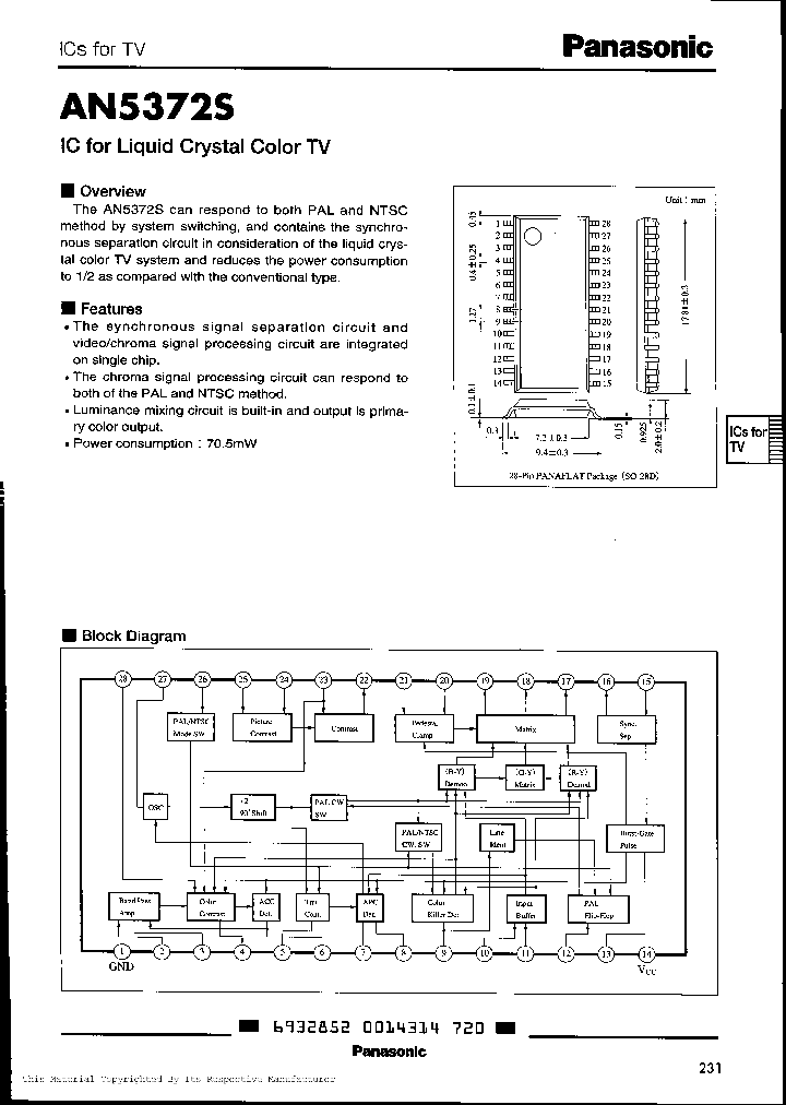 AN5372S_8589632.PDF Datasheet