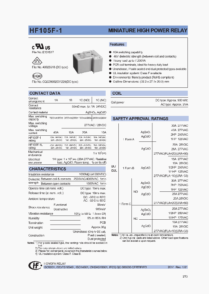 HF105F-1018DT-1HSTF_8589724.PDF Datasheet