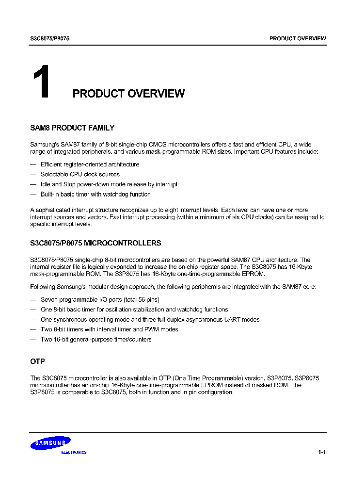 S3P8075_8589438.PDF Datasheet