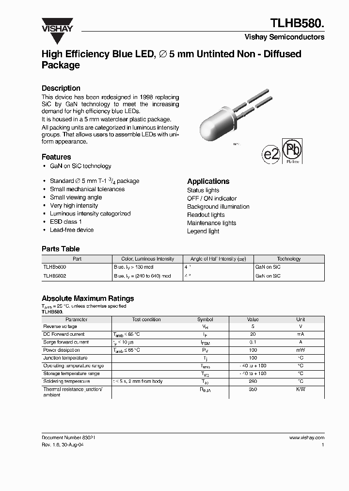 TLHB5800_8589600.PDF Datasheet
