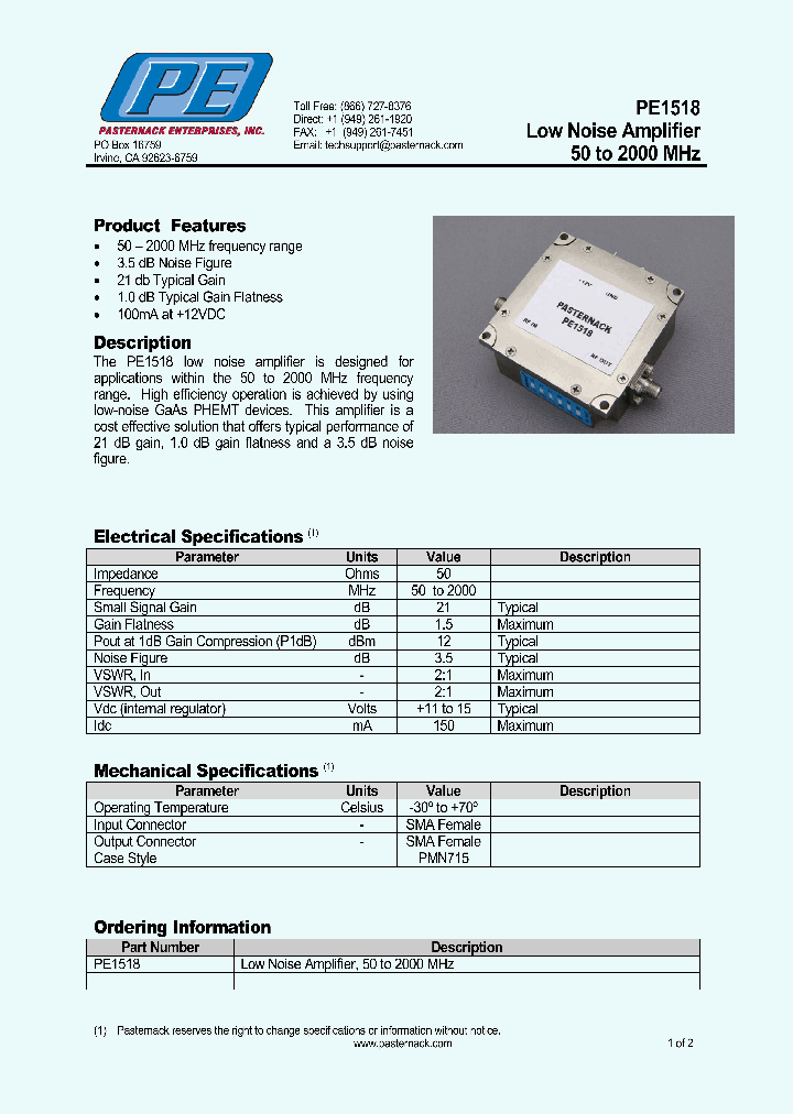 PE1518_8590810.PDF Datasheet