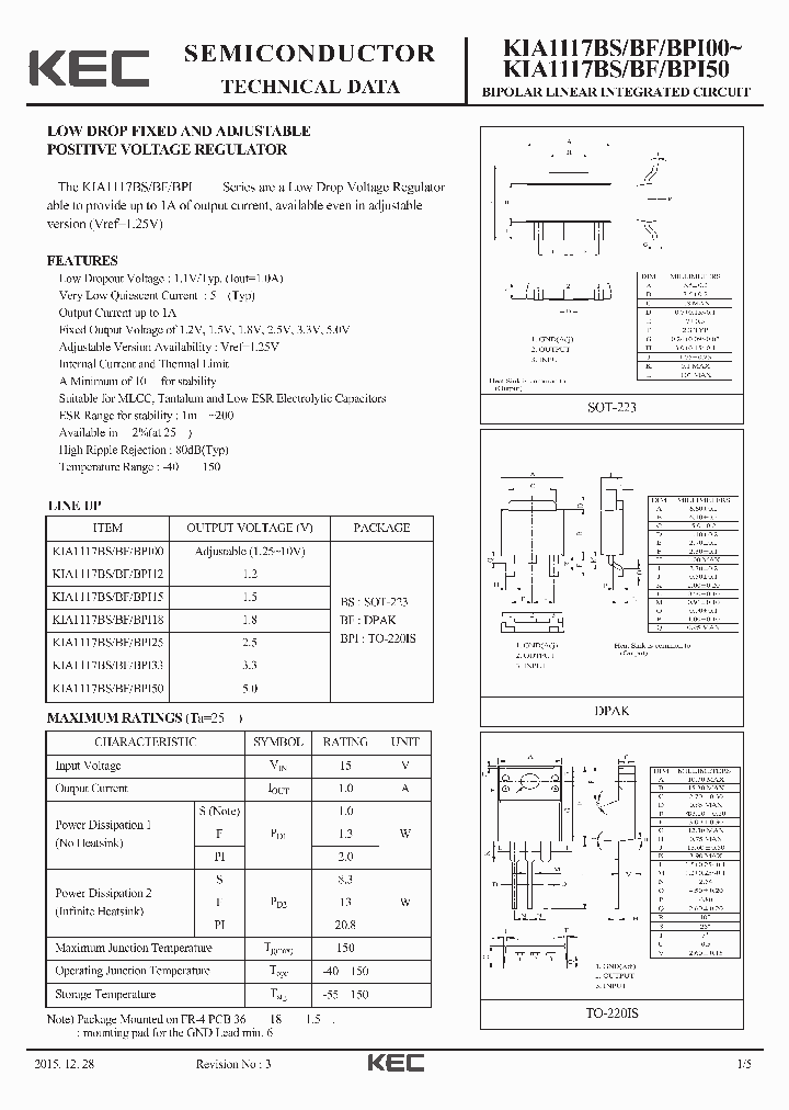 KIA1117BSBFBPI00_8591013.PDF Datasheet