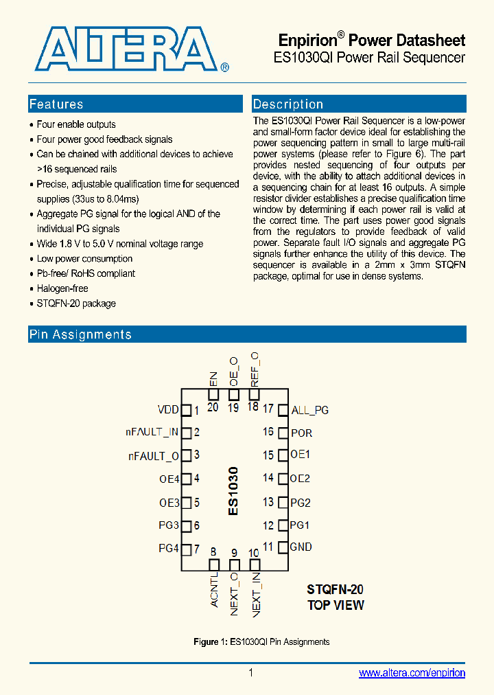 ES1030QI_8591437.PDF Datasheet
