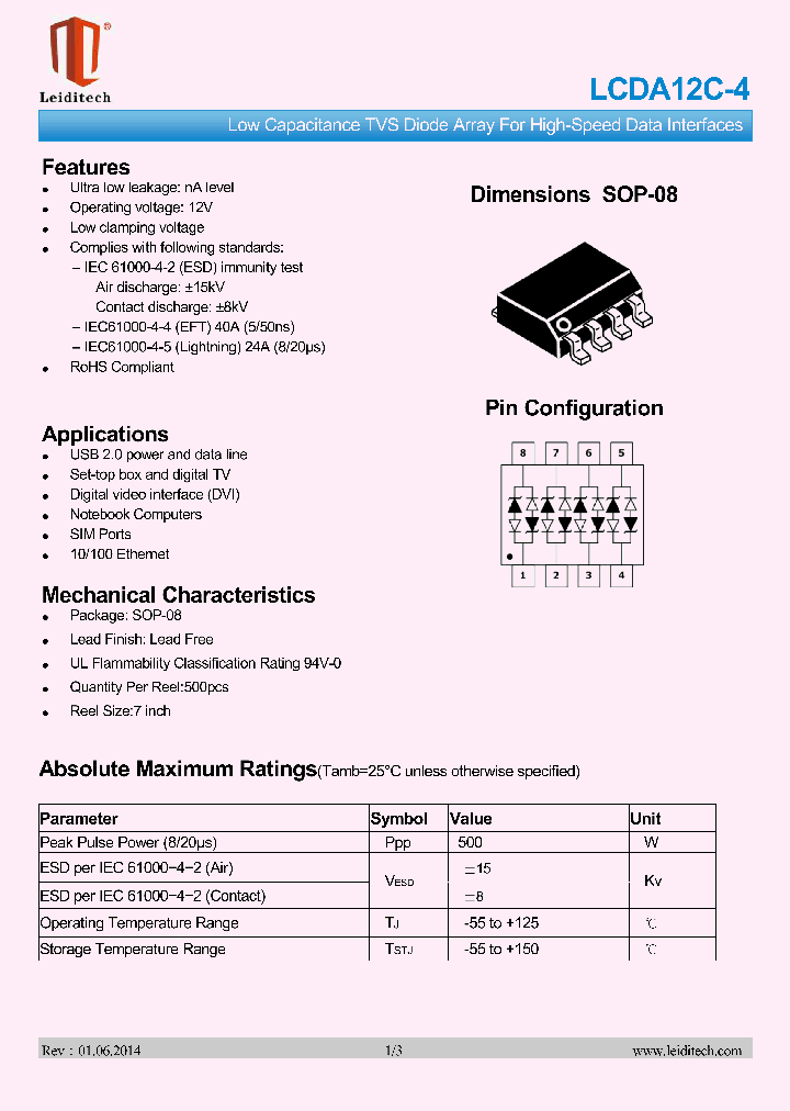 LCDA12C-4_8591334.PDF Datasheet