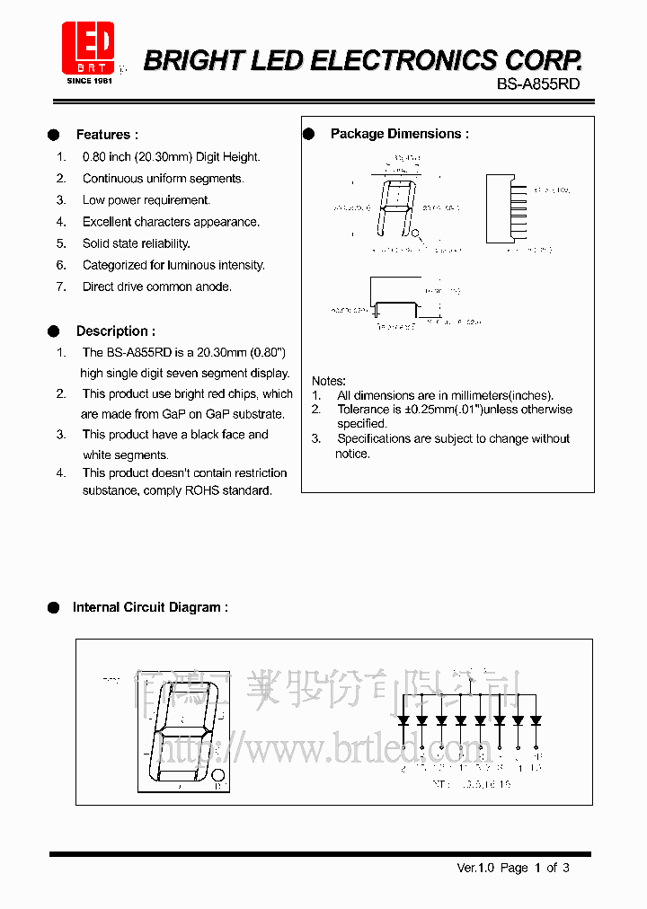 BS-A855RD_8592043.PDF Datasheet