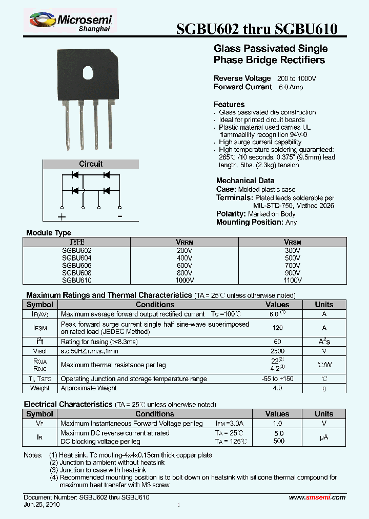 SGBU608_8592449.PDF Datasheet