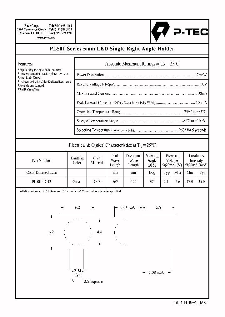 PL501-1G13-14_8592728.PDF Datasheet