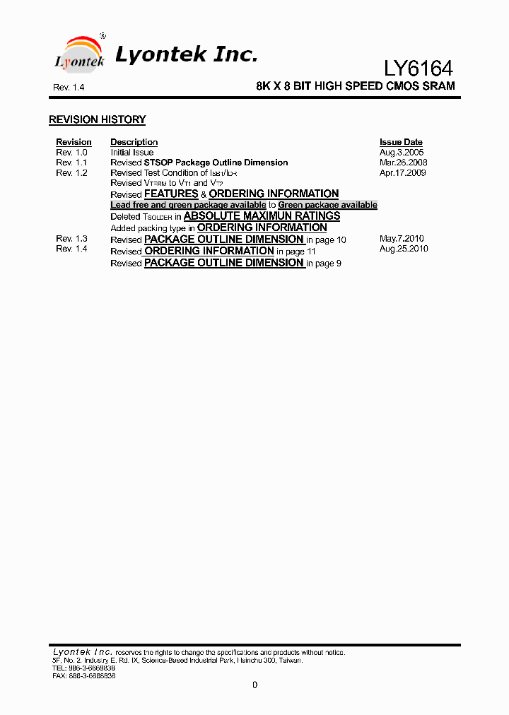 LT6164DL-10I_8592819.PDF Datasheet