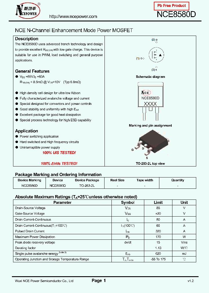 NCE8580D_8593251.PDF Datasheet
