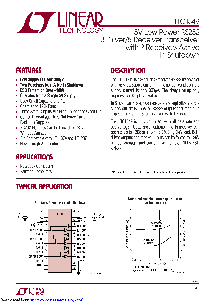 LTC1349INWPBF_8593889.PDF Datasheet