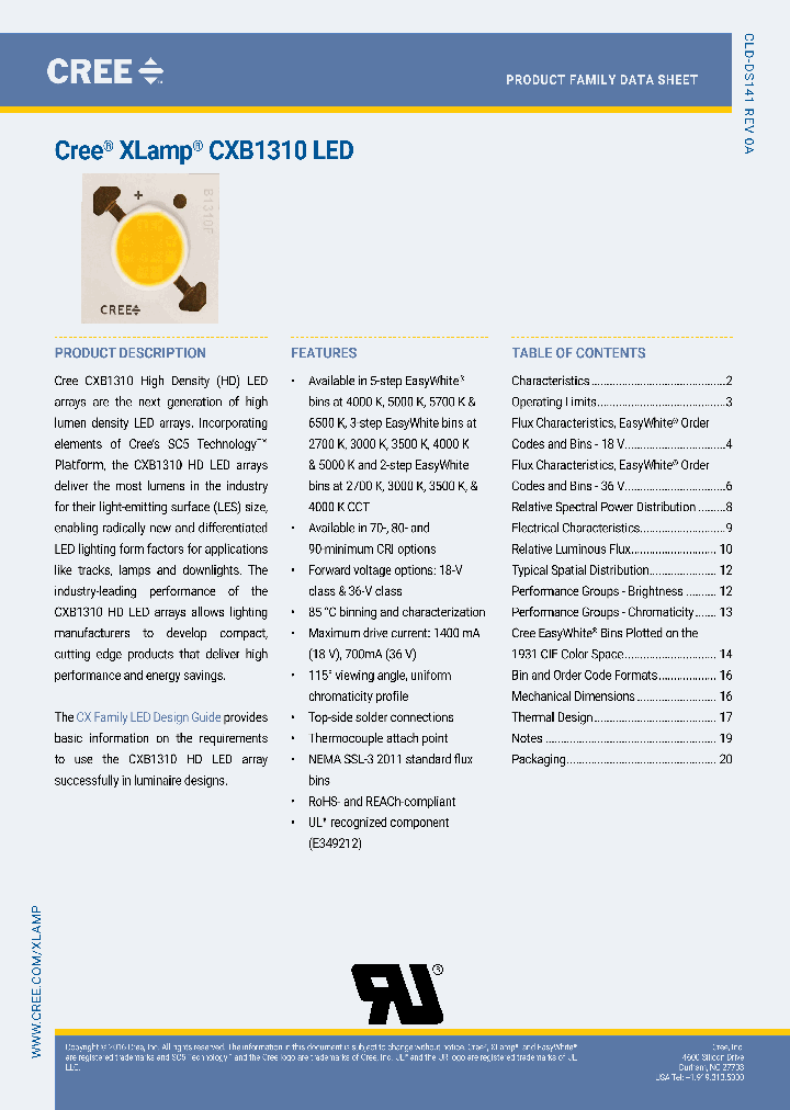 CXB1310-0000-000N0HN240G_8594411.PDF Datasheet