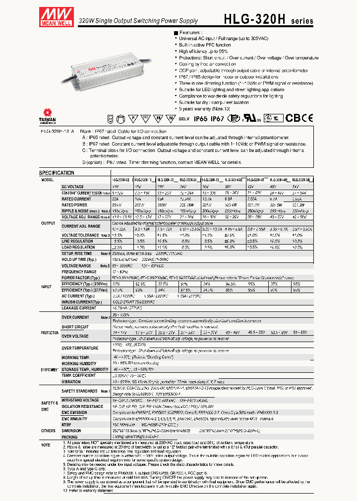 HLG-320H-20_8594664.PDF Datasheet