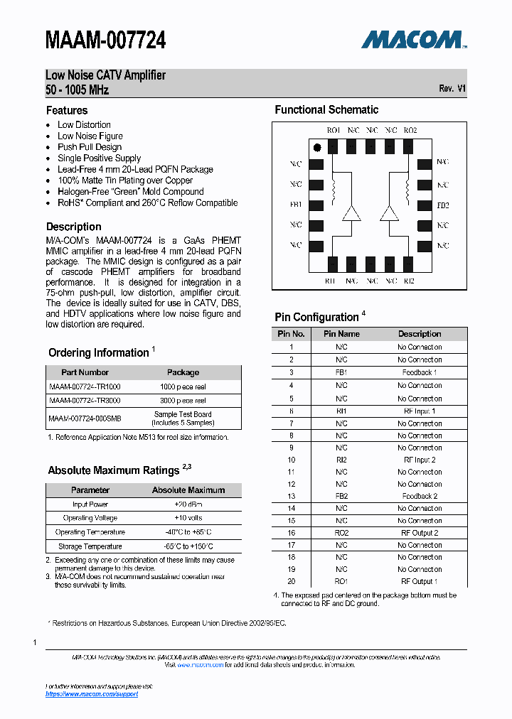 MAAM-007724-000SMB_8594989.PDF Datasheet