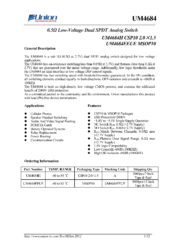 UM4684EEUE_8595496.PDF Datasheet