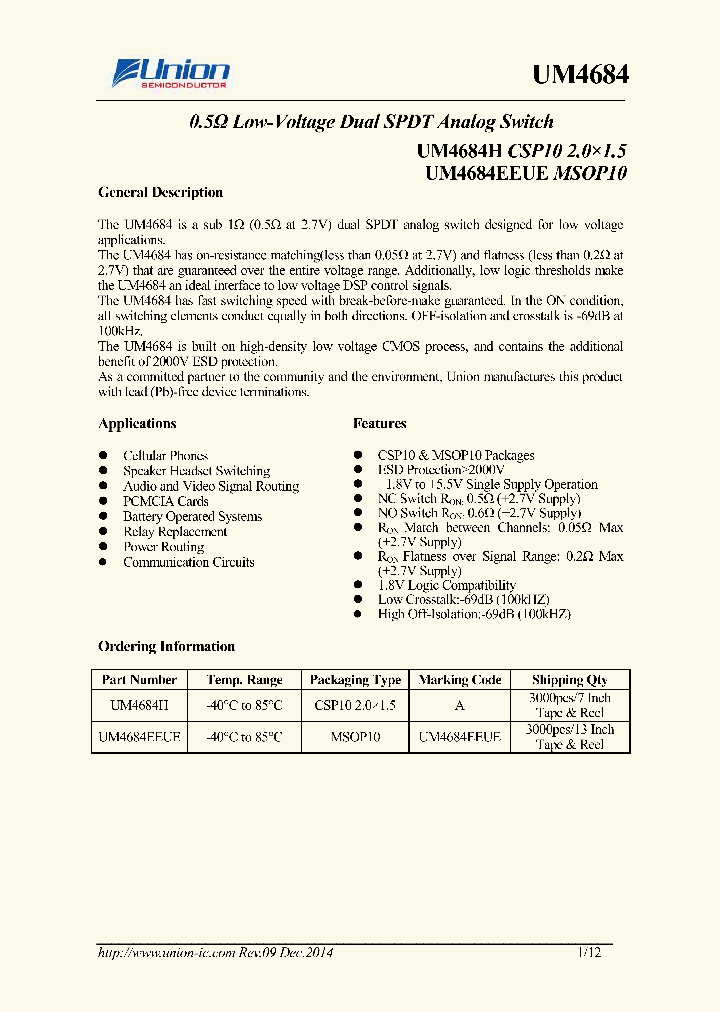 UM4684EEUE_8595497.PDF Datasheet