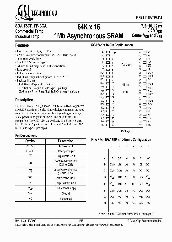 GS71116ATP-8I_8595856.PDF Datasheet