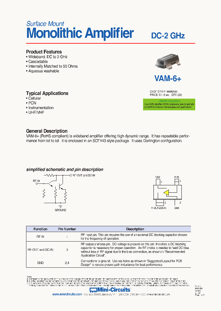 VAM-6_8596159.PDF Datasheet