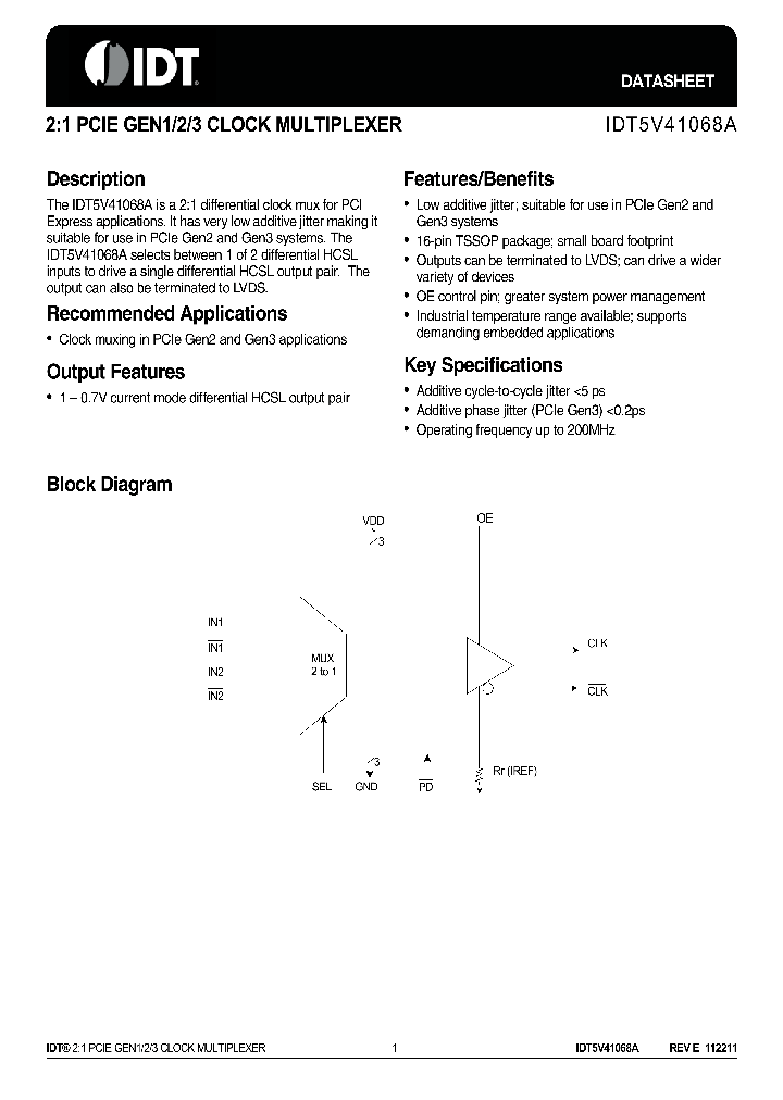 IDT5V41068A_8596823.PDF Datasheet