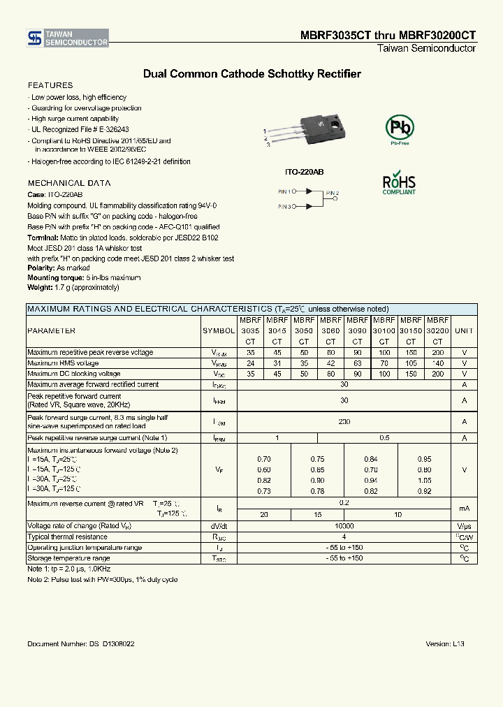 MBRF30100CT_8596896.PDF Datasheet