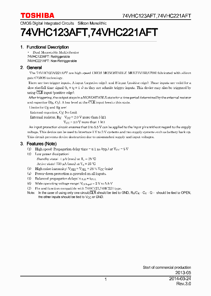74VHC123AFT_8597327.PDF Datasheet