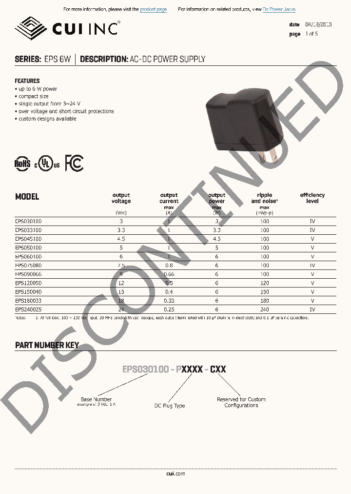 EPS060100_8597908.PDF Datasheet