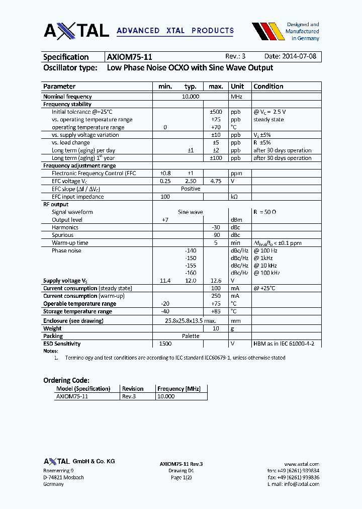 AXIOM75-11_8599066.PDF Datasheet