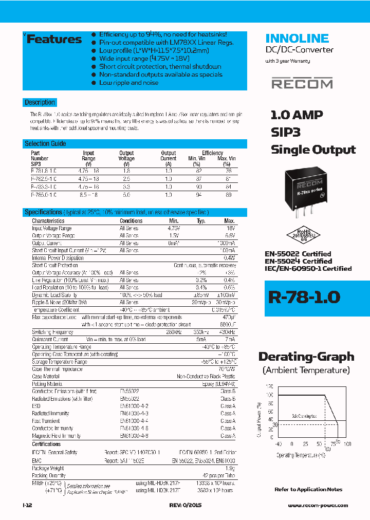 R-78-10_8600039.PDF Datasheet