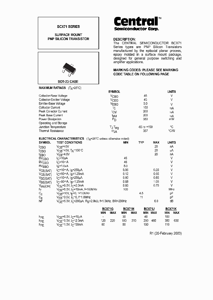 BCX71G_8600852.PDF Datasheet