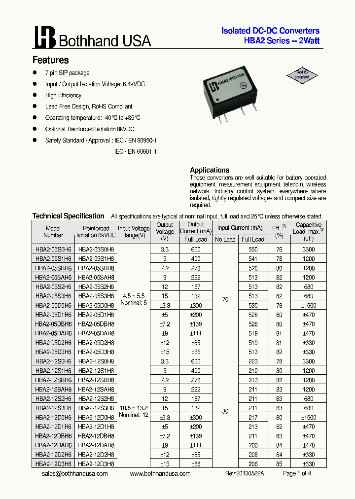 HBA2-05S3H6_8602313.PDF Datasheet