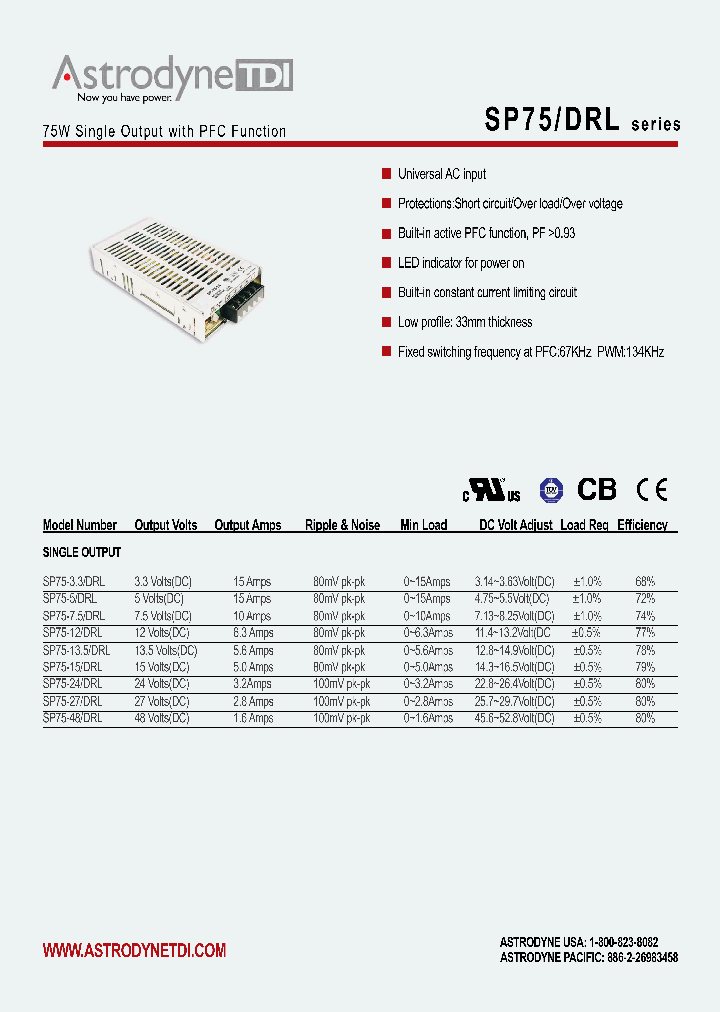 SP75-48DRL_8602929.PDF Datasheet