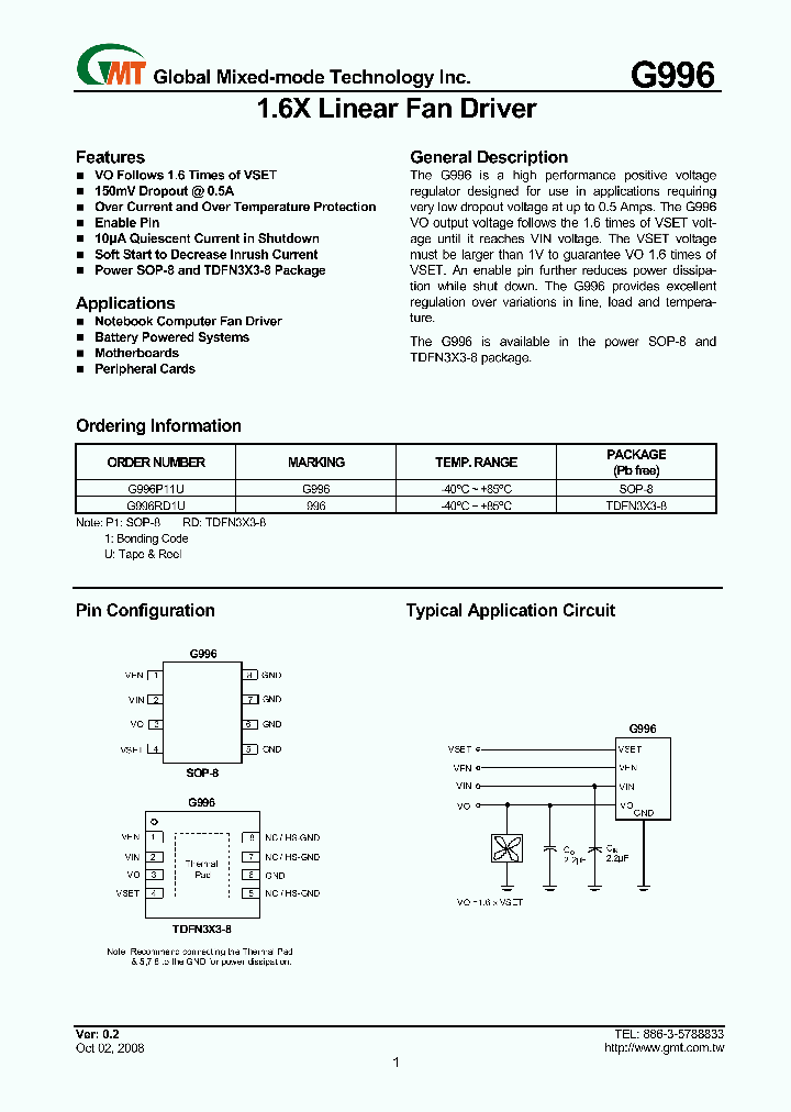 G996_8604015.PDF Datasheet
