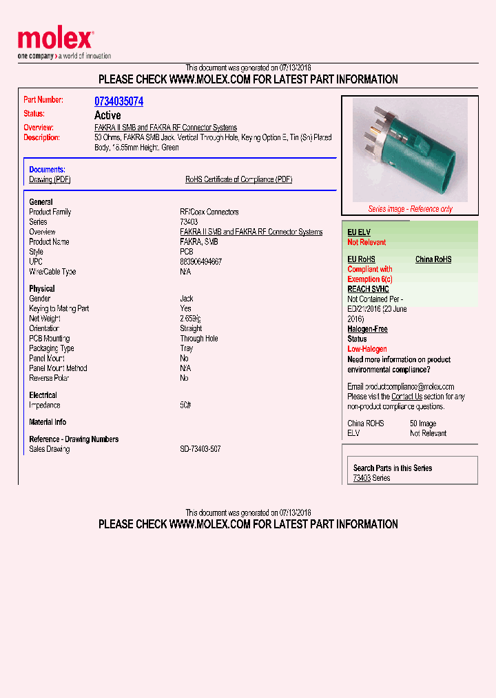 0734035074_8607883.PDF Datasheet