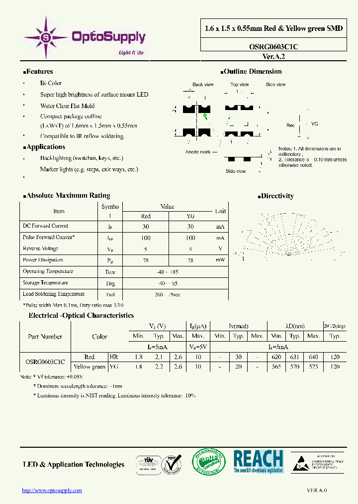 OSRG0603C1C_8607927.PDF Datasheet