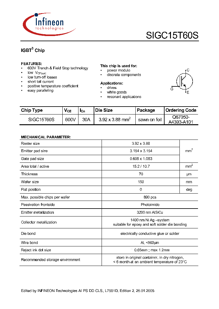 SIGC15T60S_8608991.PDF Datasheet