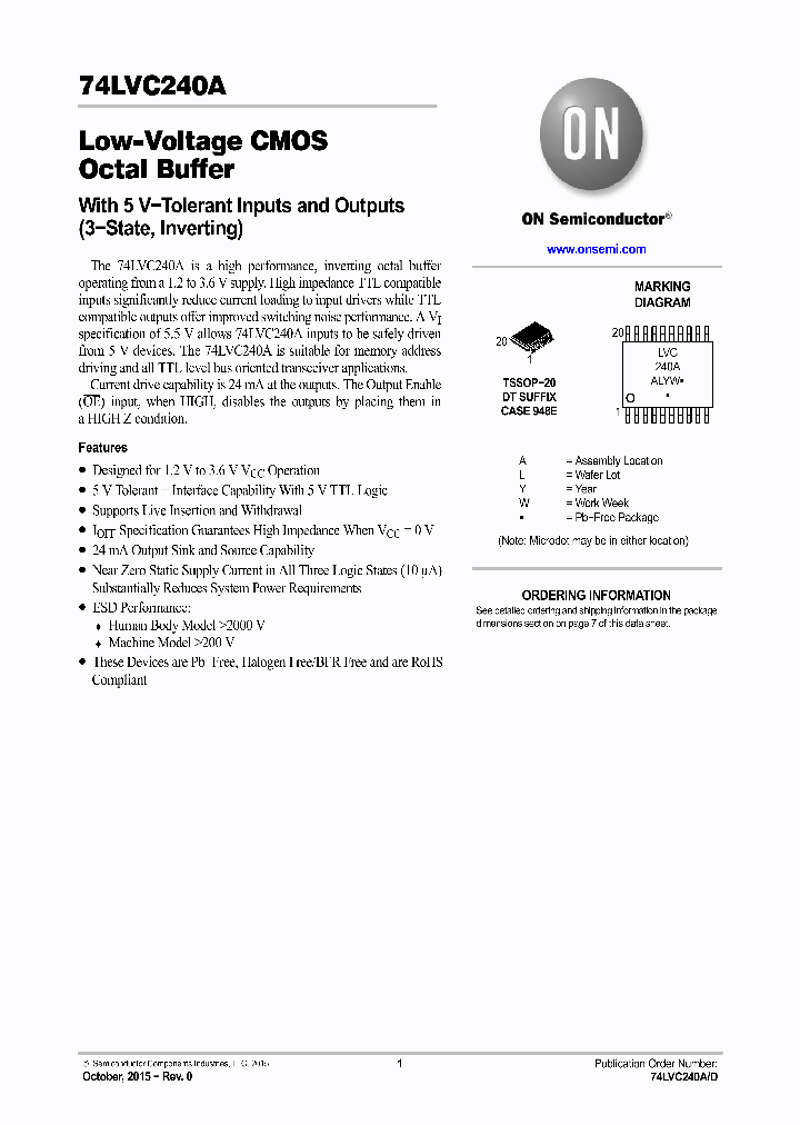74LVC240ADTR2G_8610317.PDF Datasheet