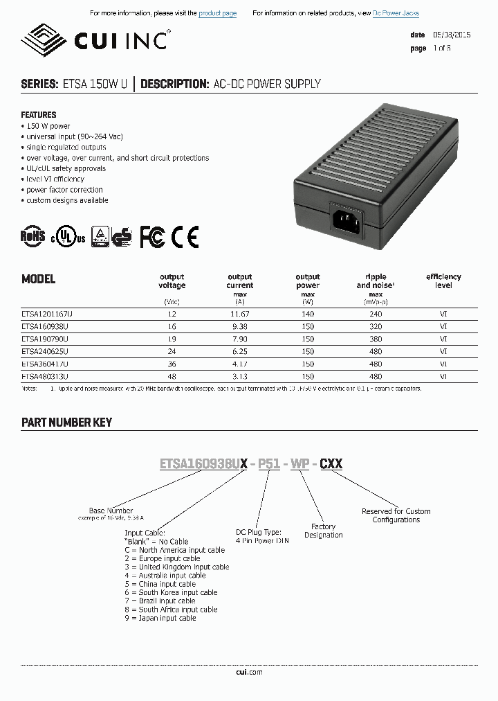 ETSA240625U_8611010.PDF Datasheet