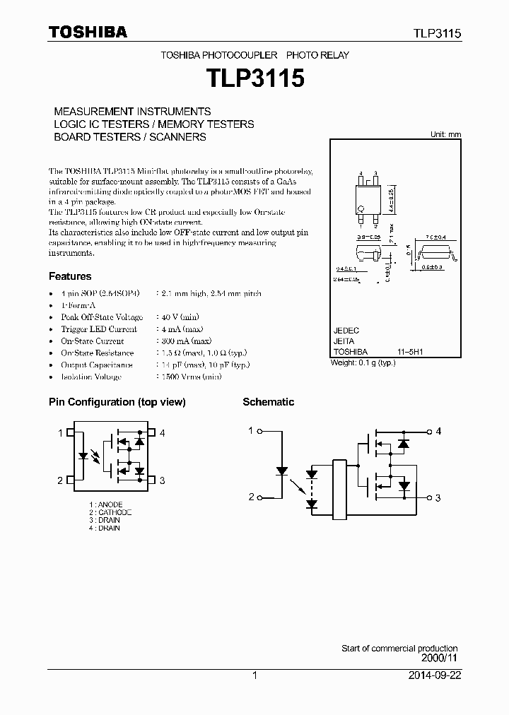 TLP3115-14_8611546.PDF Datasheet