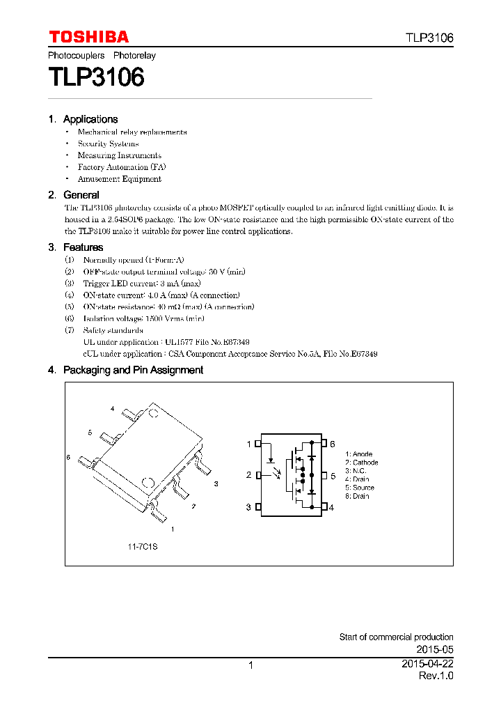 TLP3106_8611542.PDF Datasheet