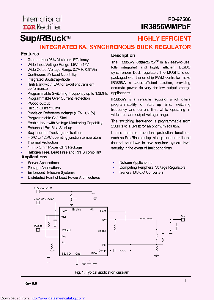 IR3856WMTR1PBF_8611631.PDF Datasheet