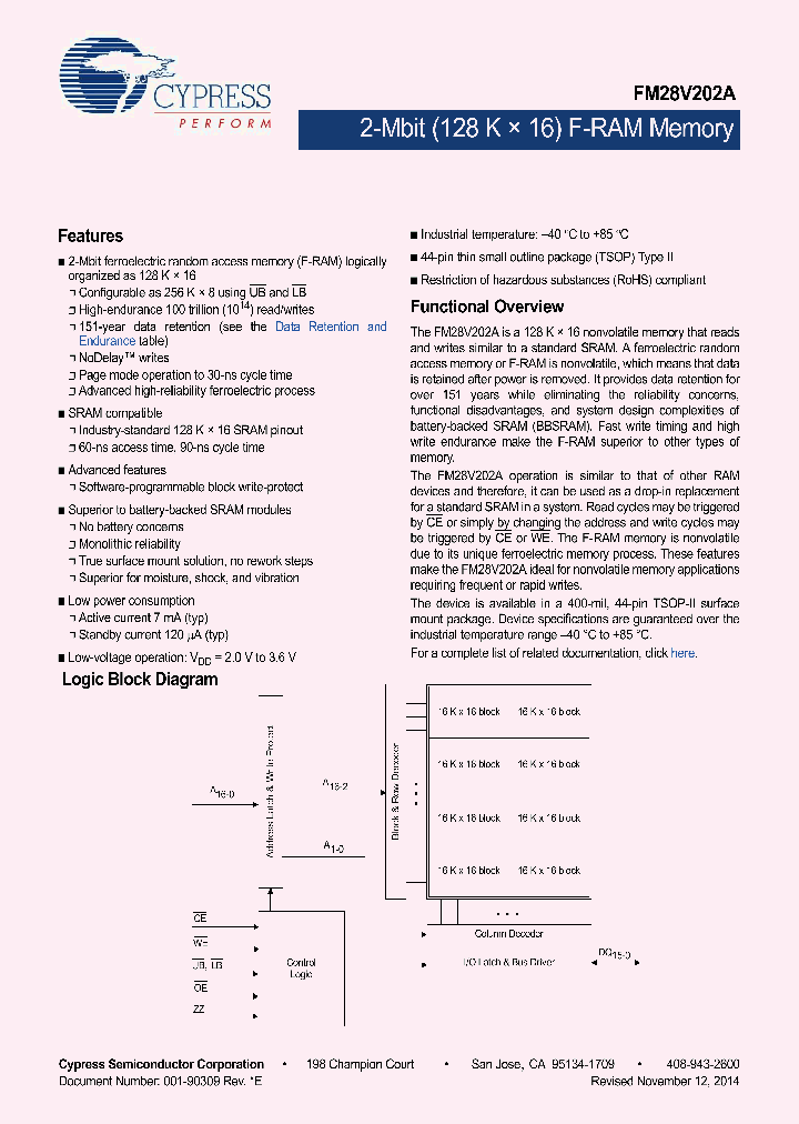 FM28V202A-TGTR_8611685.PDF Datasheet