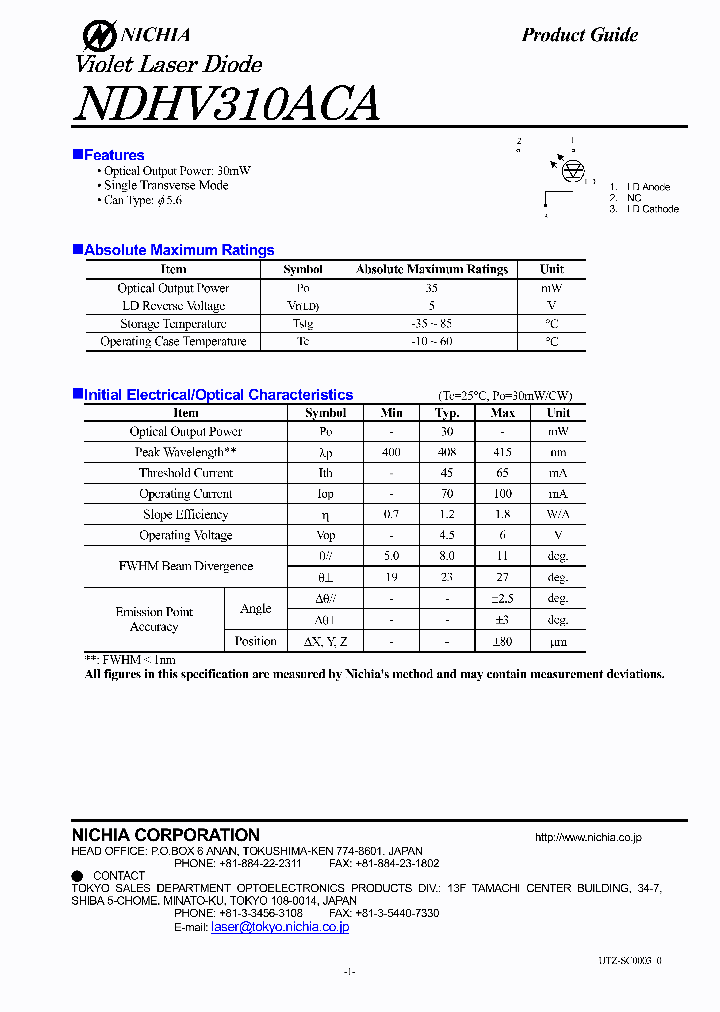NDHV310ACA_8612838.PDF Datasheet
