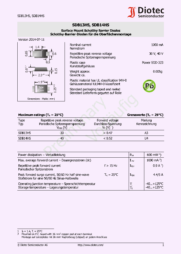 SDB14HS_8613096.PDF Datasheet