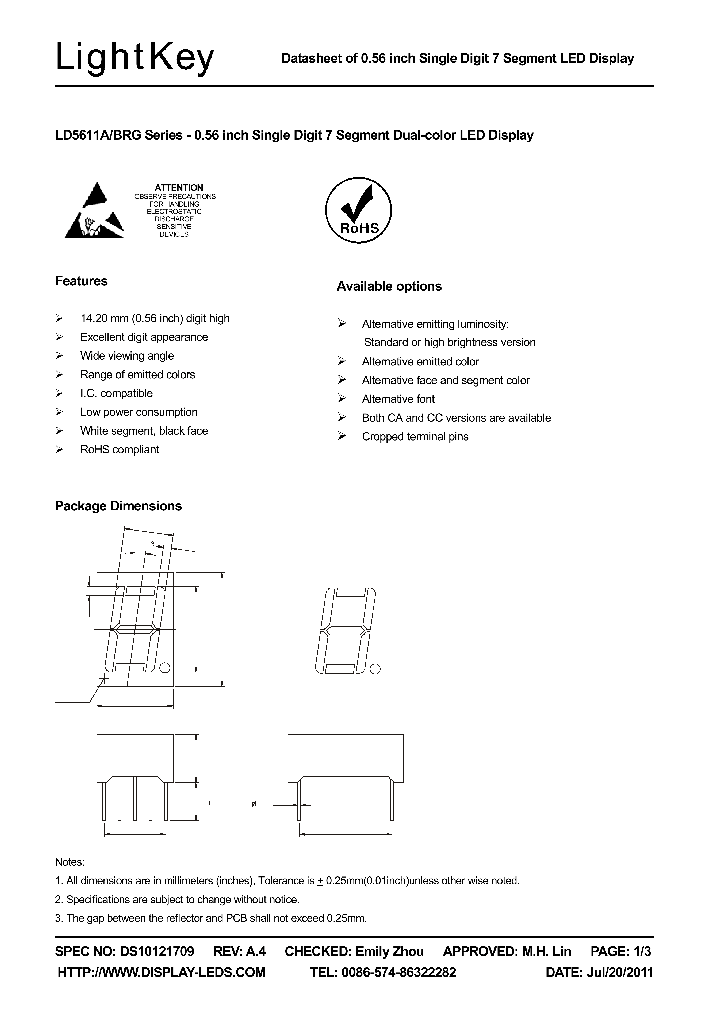 LD5611ABRG_8613102.PDF Datasheet