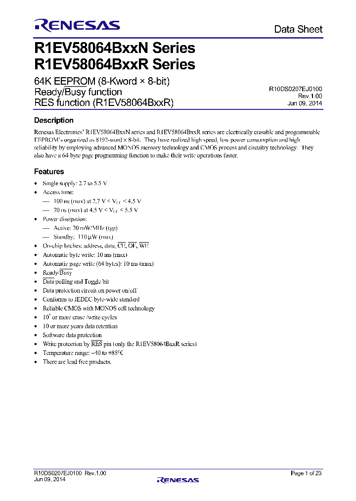 R1EV58064BXXN-15_8616159.PDF Datasheet