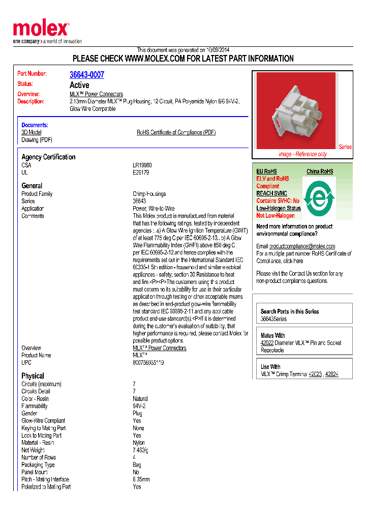36643-0007_8616381.PDF Datasheet