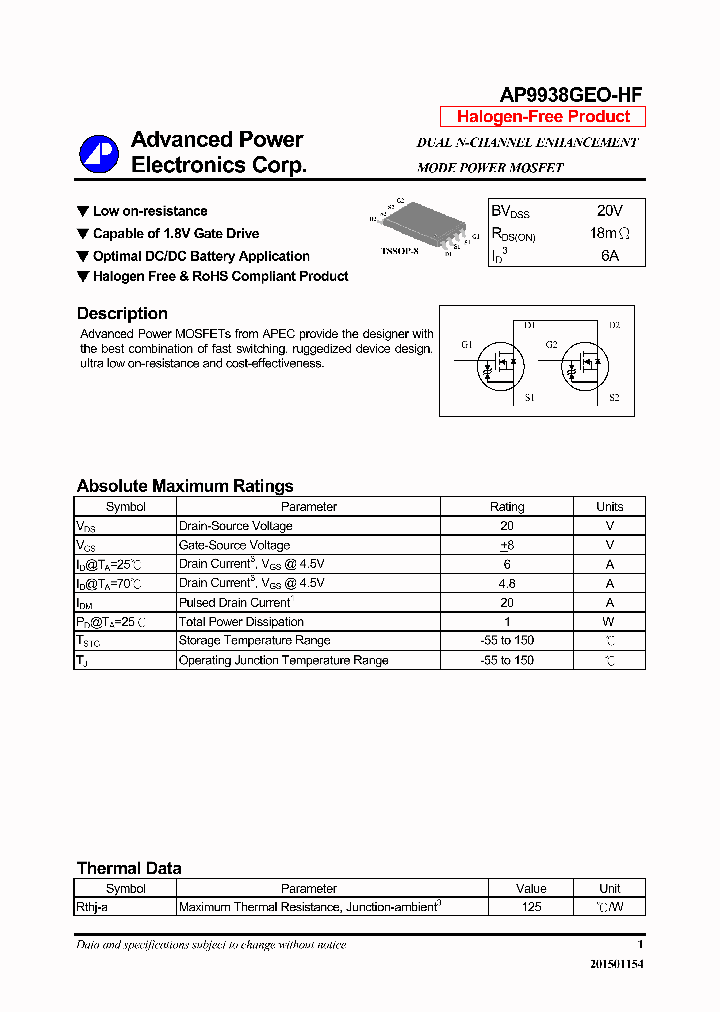 AP9938GEO-HF-16_8617621.PDF Datasheet