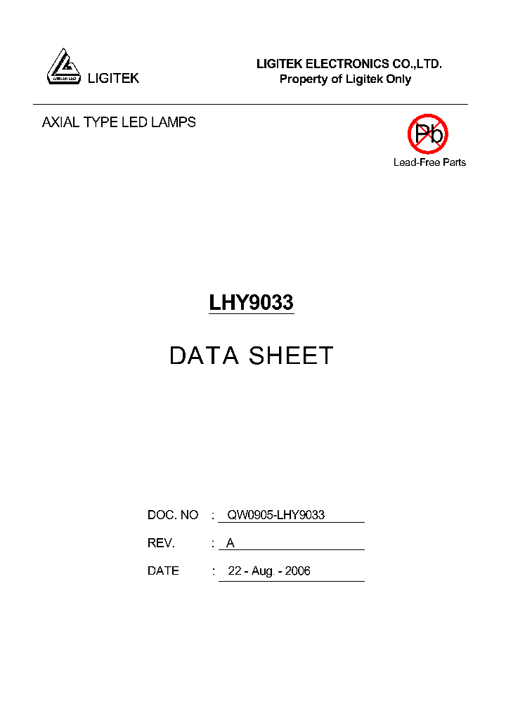 LHY9033_8618091.PDF Datasheet