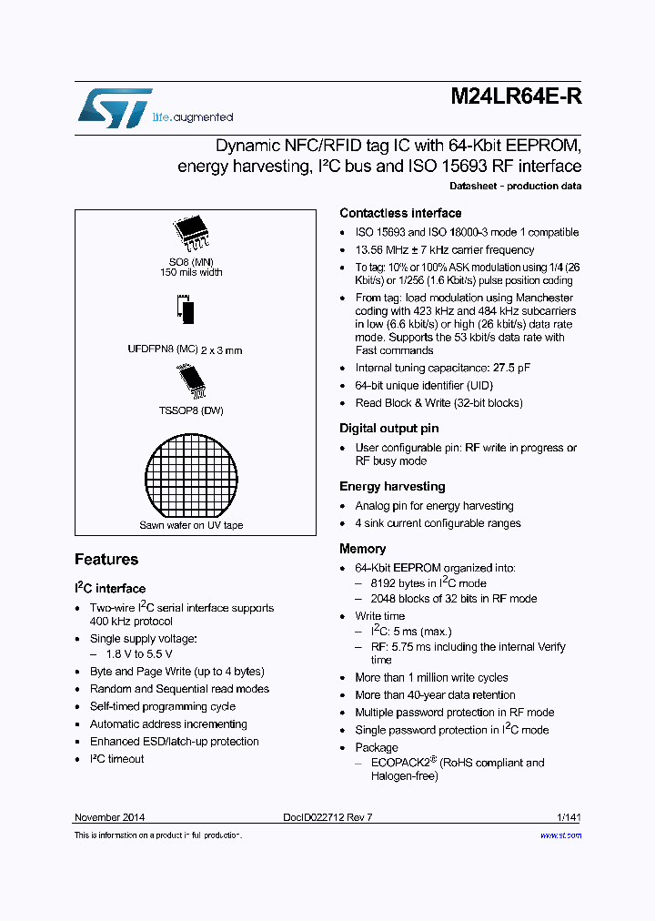 M24LR64E-R_8618225.PDF Datasheet