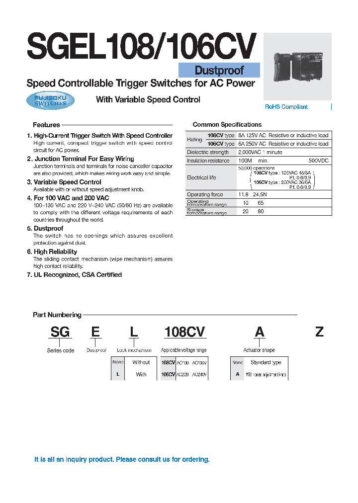 SGEL108CV-A-Z_8618248.PDF Datasheet